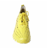 LitFoot Low Lace Up Shoe - YELLOW