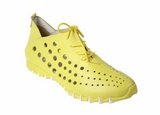 LitFoot Low Lace Up Shoe - YELLOW