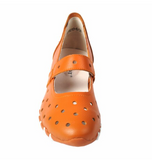 LitFoot Velcro Strap Shoe - ORANGE