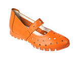 LitFoot Velcro Strap Shoe - ORANGE