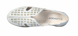LitFoot Slip On Cut Out Shoe - LIGHT BLUE