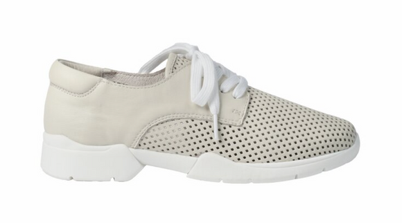 LitFoot Lace Up Sneaker - BEIGE