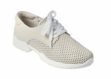 LitFoot Lace Up Sneaker - BEIGE