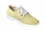 LitFoot Lace Up Sneaker - BUTTERCUP