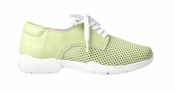 LitFoot Lace Up Sneaker - PISTACHIO