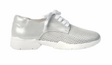 LitFoot Lace Up Sneaker - SILVER
