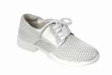 LitFoot Lace Up Sneaker - SILVER