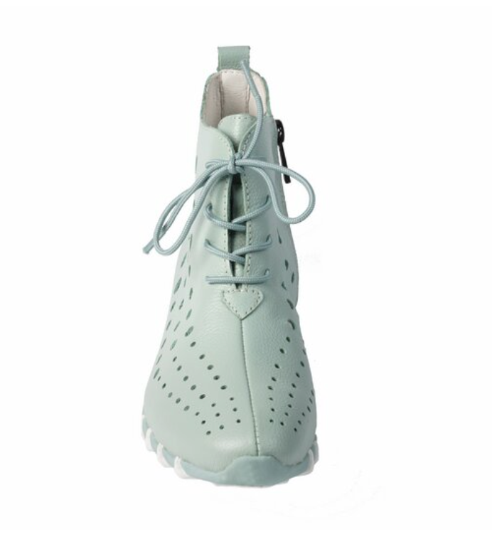 LitFoot Lace Up Bootie - AQUA