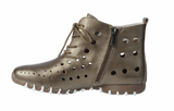 LitFoot Lace Up Bootie - BRONZE