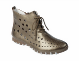 LitFoot Lace Up Bootie - BRONZE