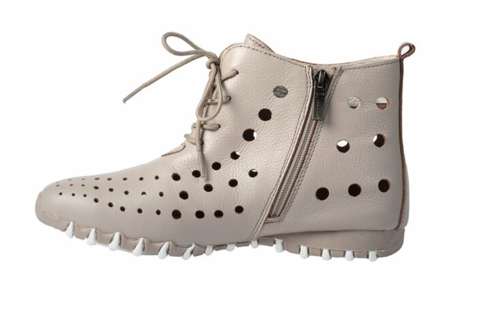 LitFoot Lace Up Bootie - TAUPE