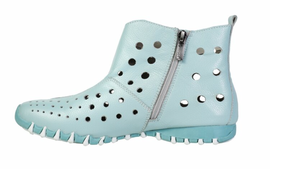 LitFoot Velcro Bootie - AQUA