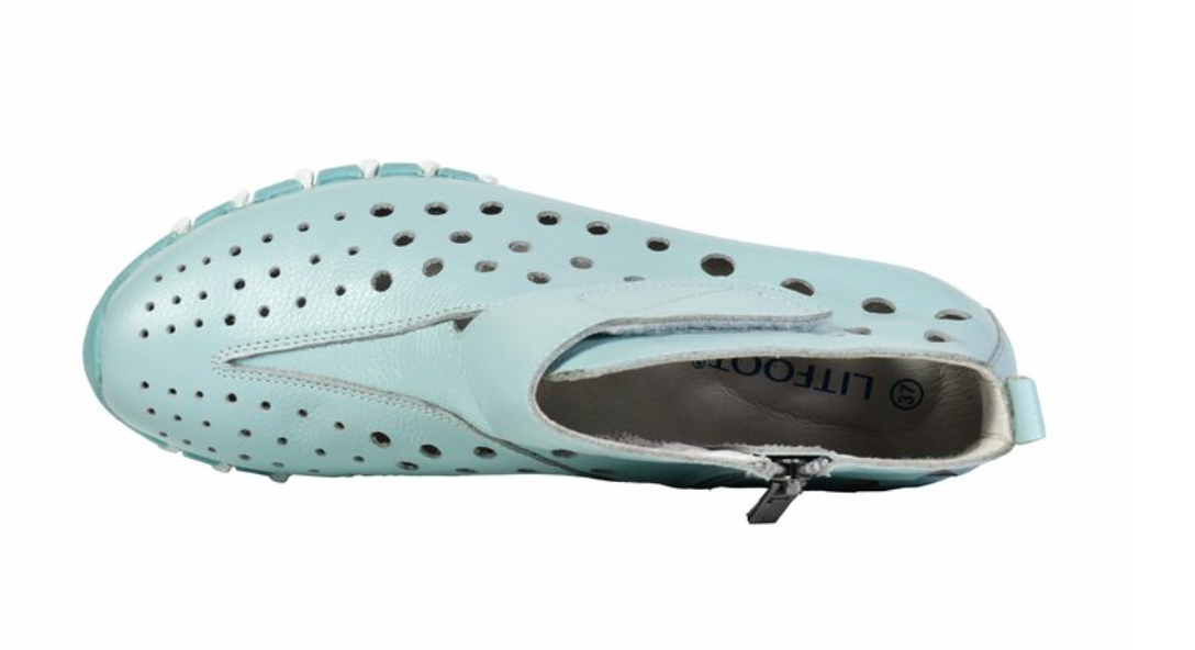 LitFoot Velcro Bootie - AQUA