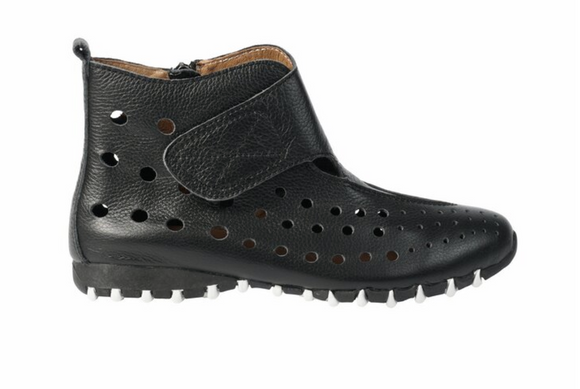 LitFoot Velcro Bootie - BLACK