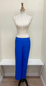 Slimsation ANKLE Women's Pull On Solid Fine Line Twill Pant With Real Pockets (M30719PM) - BRTROYL