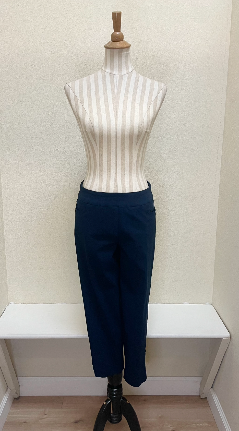 Slimsation CROP Pants With Pockets (M9038P) - MIDNIGHT