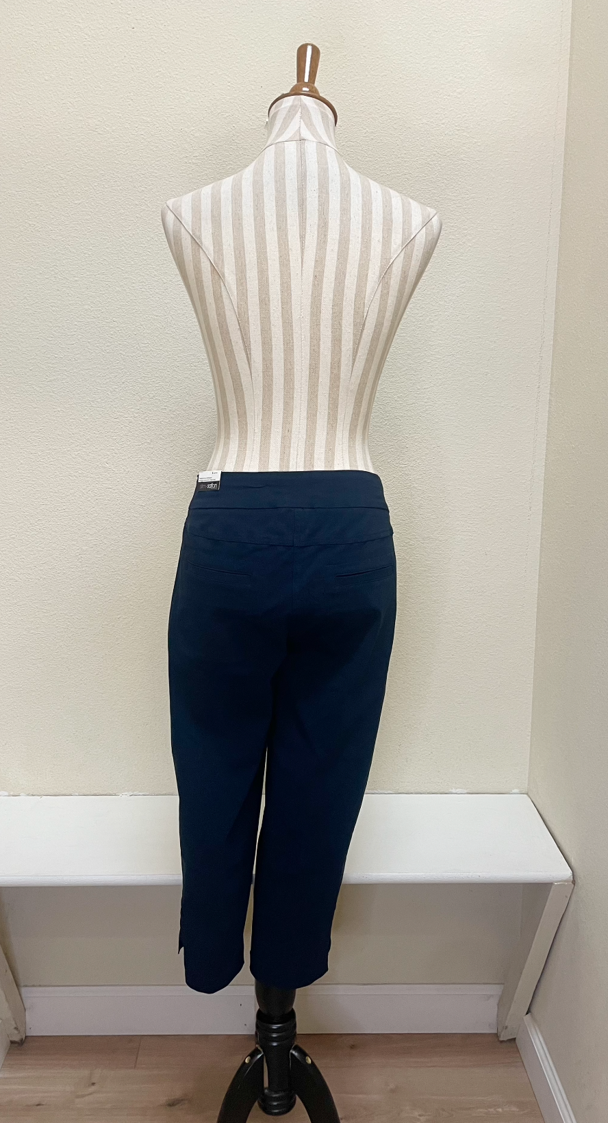 Slimsation CROP Pants With Pockets (M9038P) - MIDNIGHT