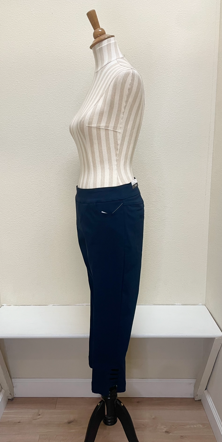 Slimsation CROP Pants With Pockets (M9038P) - MIDNIGHT