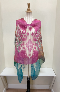Spain In America Poncho - PRINT 15