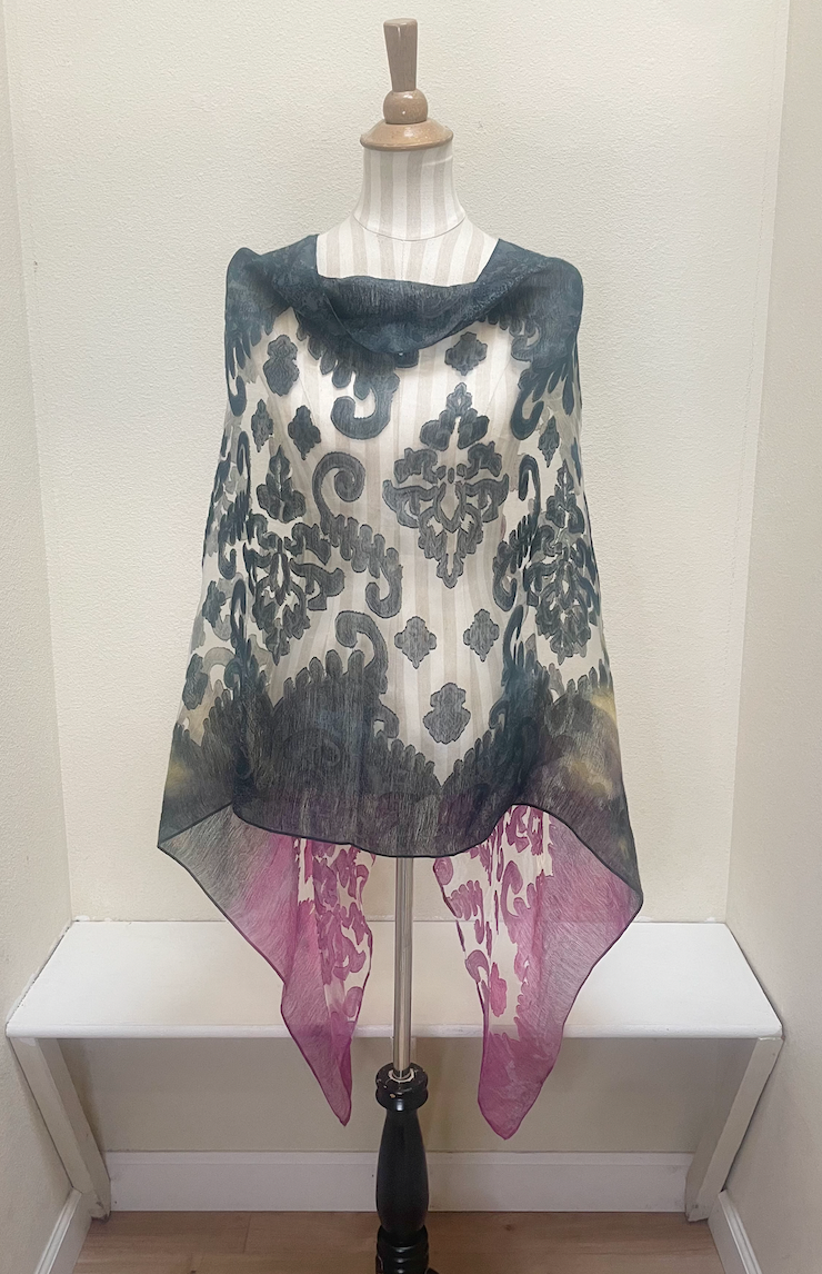 Spain In America Poncho - PRINT 25