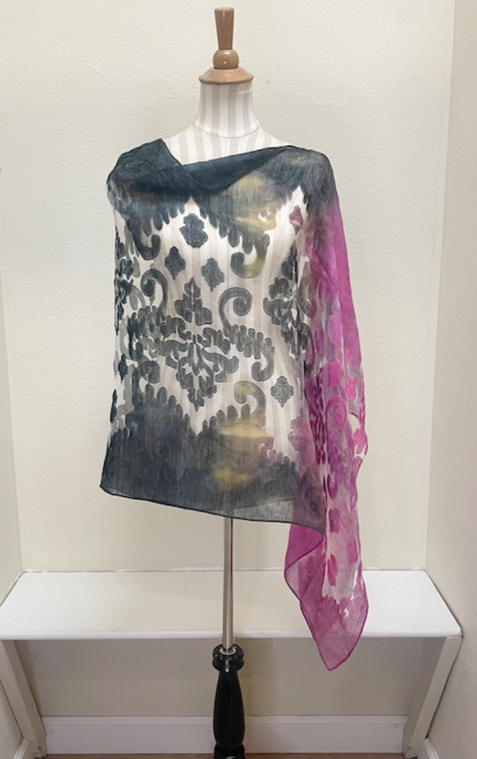 Spain In America Poncho - PRINT 25