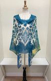 Spain In America Poncho - PRINT 7