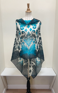 Spain In America Poncho - PRINT 12