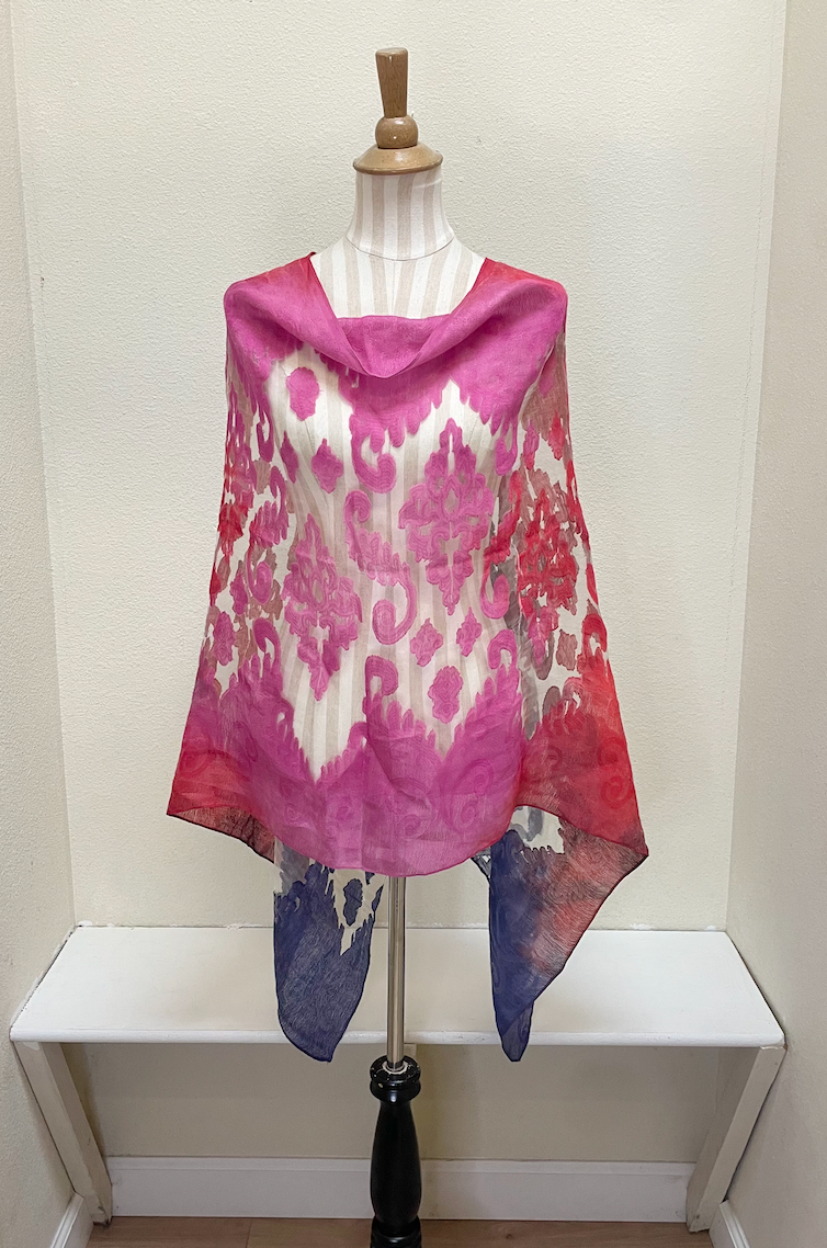 Spain In America Poncho - PRINT 9