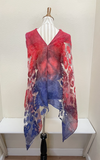 Spain In America Poncho - PRINT 9
