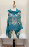 Spain In America Poncho - PRINT 22