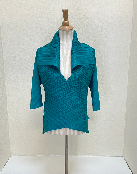 Vanite Couture Top/Jacket - BBT-17 - TEAL