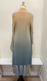 Alquema Long Collare Coat - GOLD TO CHARCOAL