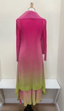 Alquema Long Collare Coat - ACID DREAM