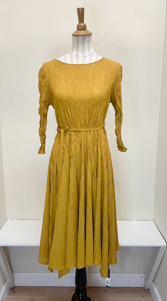 Vanite Couture Dress - 91396 - MUSTARD