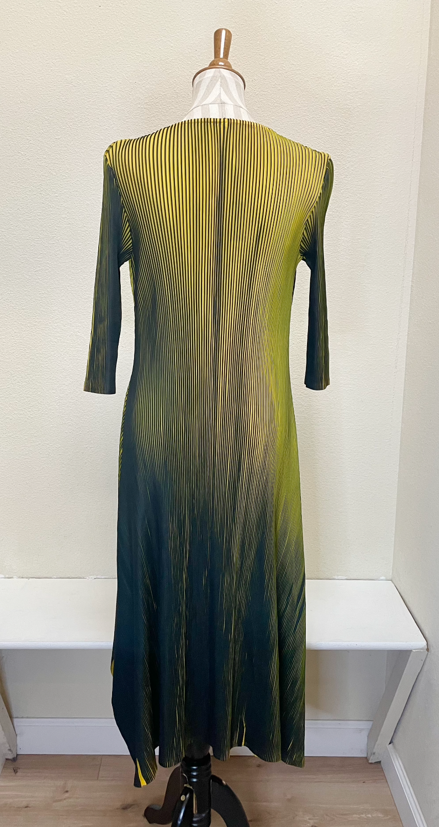 Vanite Couture Dress - 88227 - BLACK/MUSTARD
