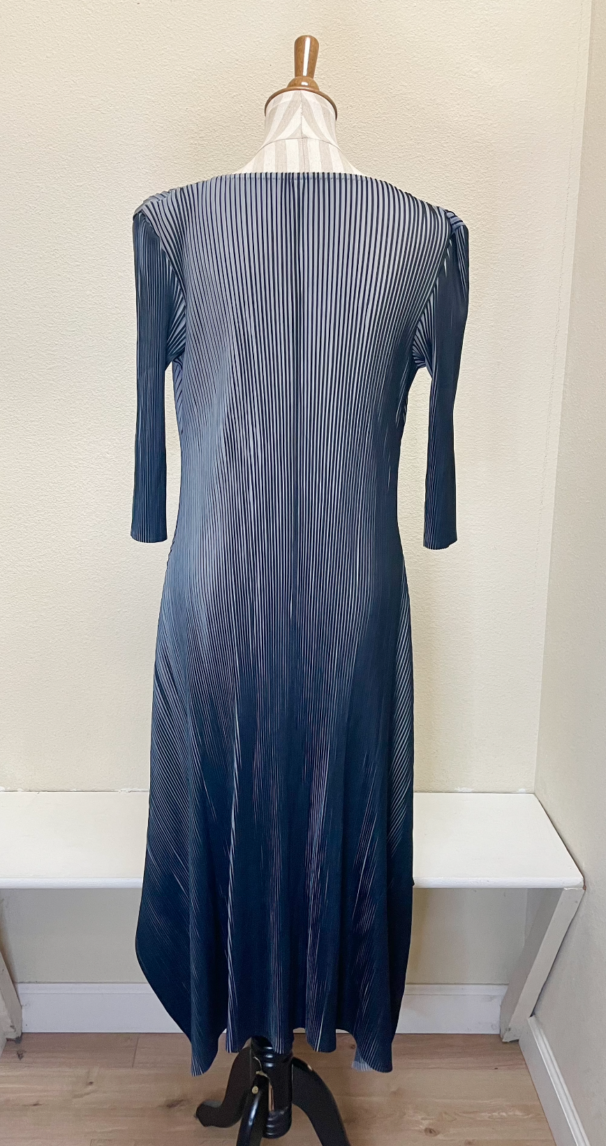 Vanite Couture Dress - 88227 - GREY/BLACK