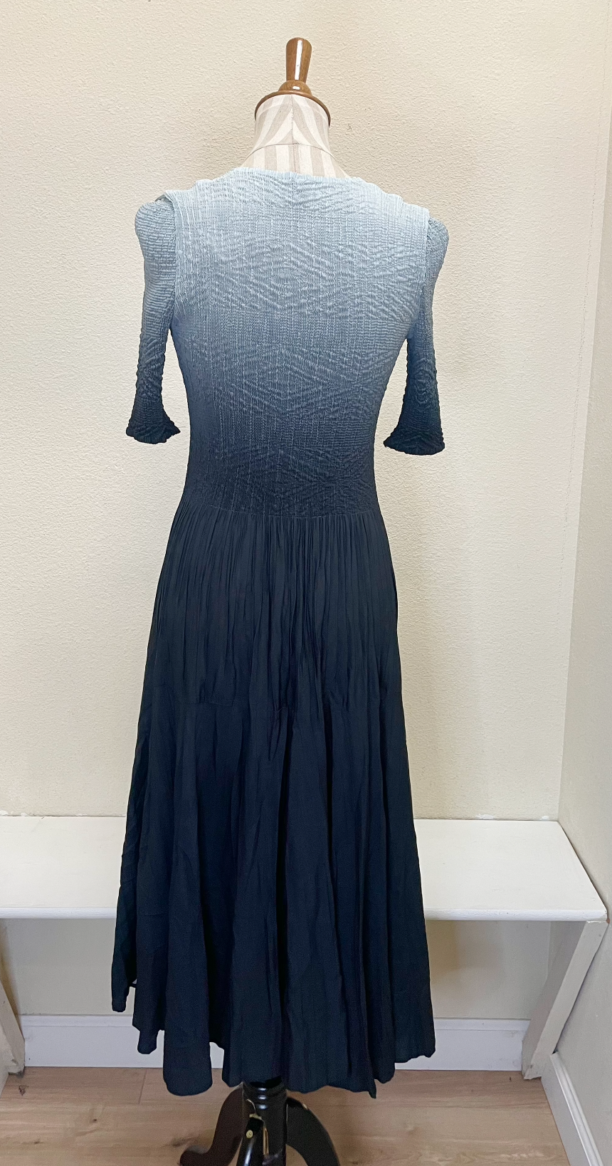 Vanite Couture Dress - 88223 - GREY OMBRE