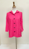 Ali Miles Woven Textured Button Front - A25528BM - 629-WTRMLN