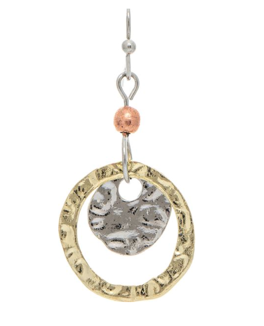 RAIN Multimetal Ring Around Earring