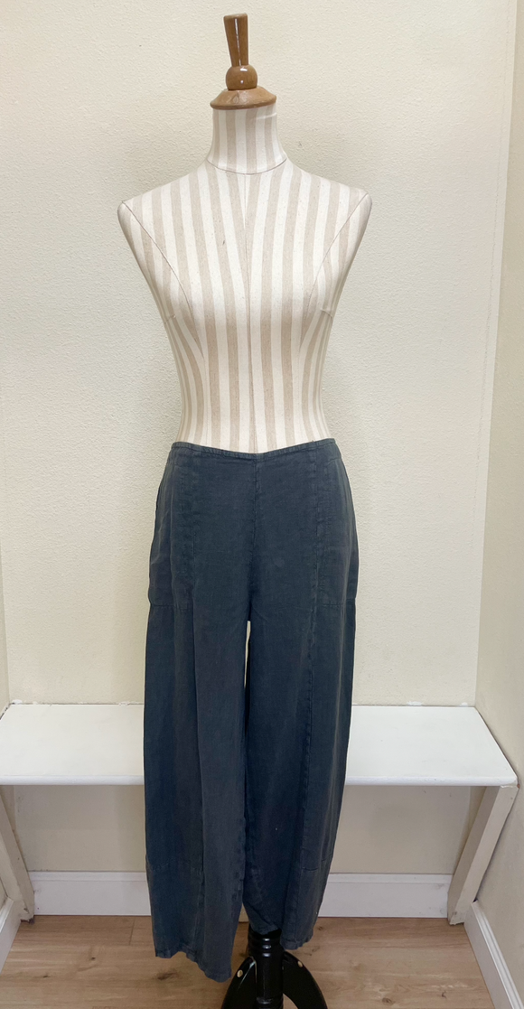 Fenini Lantern Crop Pant - C46306S - DUSK
