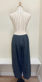 Fenini Lantern Crop Pant - C46306S - DUSK