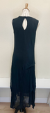 Kozan Colony Dress - BLACK CRINKLE
