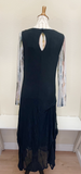 Kozan Colony Dress - BLACK CRINKLE