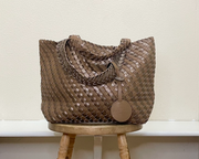 Ilse Jacobsen Reversible Tote -  OTTER/NOUGAT