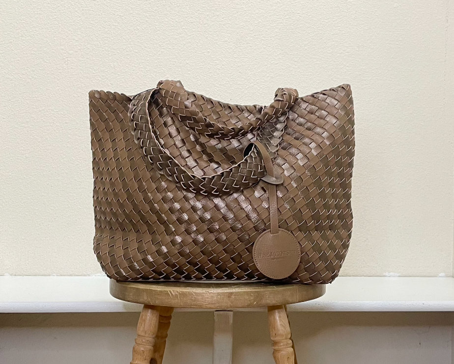 Ilse Jacobsen Reversible Tote -  OTTER/NOUGAT