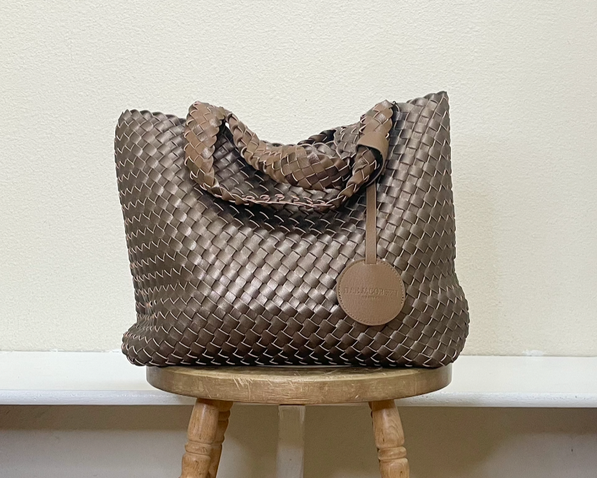 Ilse Jacobsen Reversible Tote -  OTTER/NOUGAT