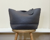 Ilse Jacobsen Reversible Tote -  DARK SHADOW/GUN METAL