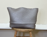 Ilse Jacobsen Reversible Tote -  DARK SHADOW/GUN METAL
