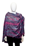 Rapti Cashmere Buckle Shawl - PRINT 80
