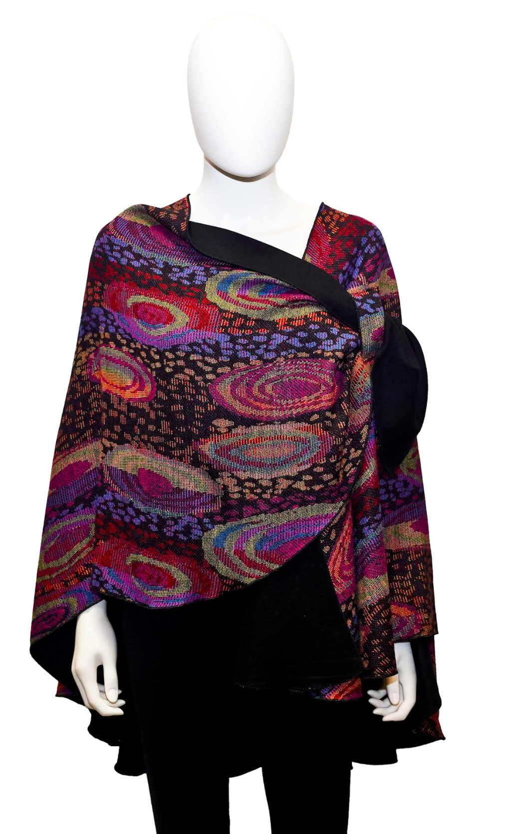 Rapti Cashmere Buckle Shawl - PRINT 509